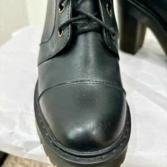 DR MARTENS JESY PLATFORM BLOCK HEEL BOOTS - Picture 5 of 8